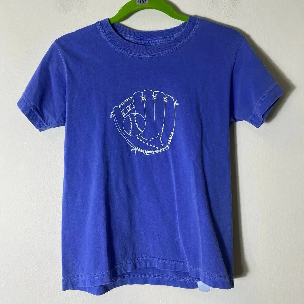 Boys comfort colors blue shirt sz XS
